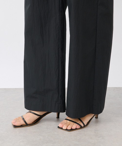 RIVE DROITE（リヴドロワ）の「シンチバック付ワイドパンツ（その他パンツ・レディース・ブラック/ベージュ・38/36）」の6枚目の写真
