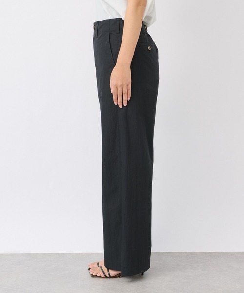 RIVE DROITE（リヴドロワ）の「シンチバック付ワイドパンツ（その他パンツ・レディース・ブラック/ベージュ・38/36）」の4枚目の写真