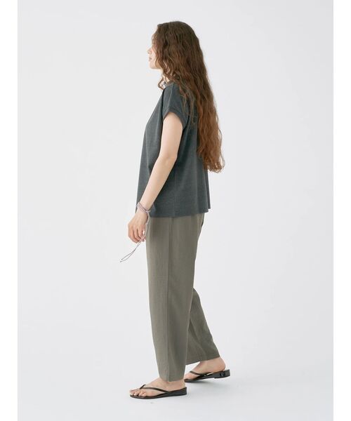 CRAFT STANDARD BOUTIQUE(クラフトスタンダードブティック)の「テーパードパンツ(その他パンツ・レディース・ブラック/ベージュ/カーキ・M/L)」の8枚目の写真