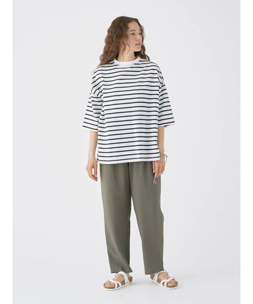 CRAFT STANDARD BOUTIQUE(クラフトスタンダードブティック)の「テーパードパンツ(その他パンツ・レディース・ブラック/ベージュ/カーキ・M/L)」の9枚目の写真