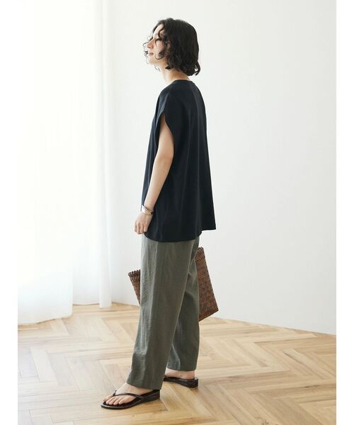 CRAFT STANDARD BOUTIQUE(クラフトスタンダードブティック)の「テーパードパンツ(その他パンツ・レディース・ブラック/ベージュ/カーキ・M/L)」の12枚目の写真