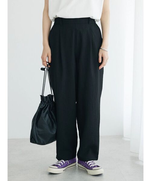 CRAFT STANDARD BOUTIQUE(クラフトスタンダードブティック)の「テーパードパンツ(その他パンツ・レディース・ブラック/ベージュ/カーキ・M/L)」の15枚目の写真