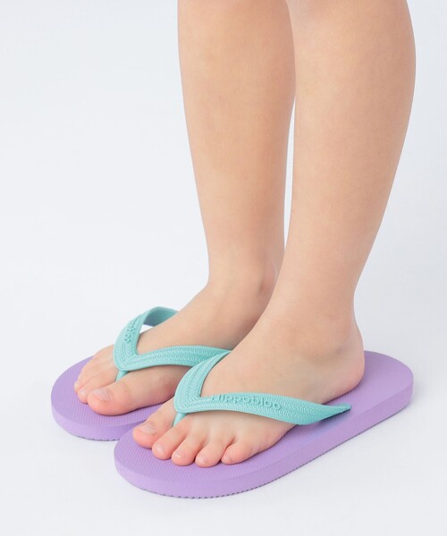 SHIPS(シップス)の「Hippobloo:18~21cm / KIDS BEACH SANDAL(サンダル・キッズ・ライトブルー/イエロー/ネイビー/ラベンダー/ライトグリーン/イエロー系その他・20/19/18/21)」の4枚目の写真