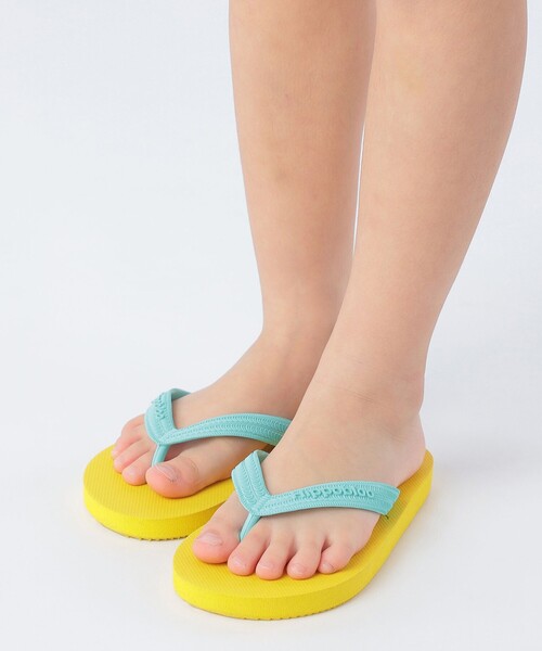 SHIPS(シップス)の「Hippobloo:18~21cm / KIDS BEACH SANDAL(サンダル・キッズ・ライトブルー/イエロー/ネイビー/ラベンダー/ライトグリーン/イエロー系その他・20/19/18/21)」の5枚目の写真
