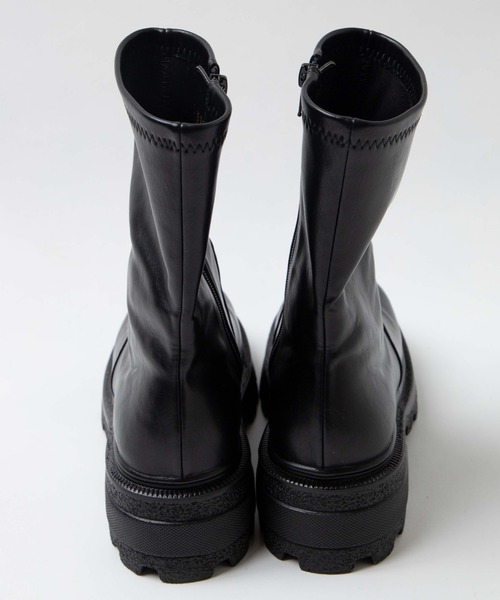 WEGO/【XLサイズ展開あり】ストレッチショートブーツ