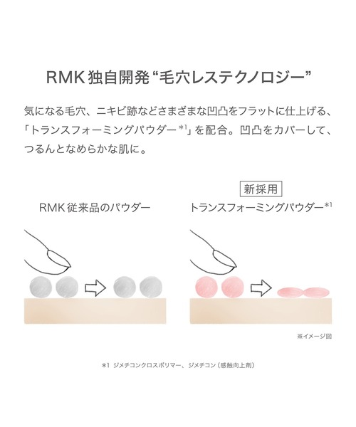 RMK（アールエムケー）の「RMK スムースフィット ポアレスベース（化粧下地・レディース・04/01/03/02・FREE）」の8枚目の写真