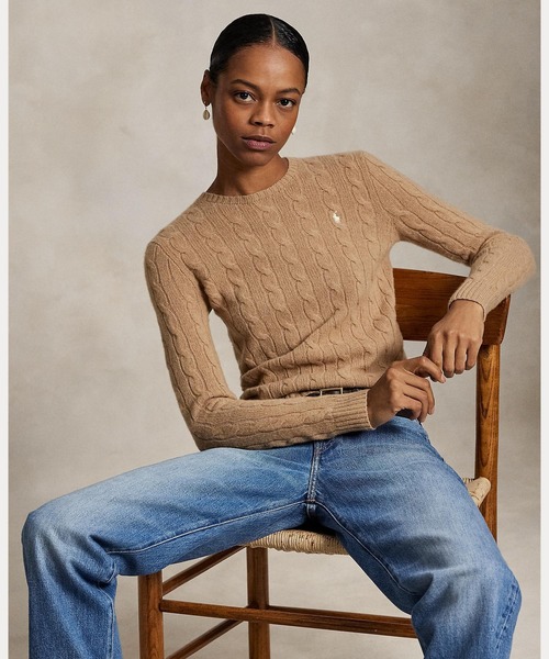 POLO RALPH LAUREN（ポロ ラルフ ローレン）の「ケーブルニット ウール