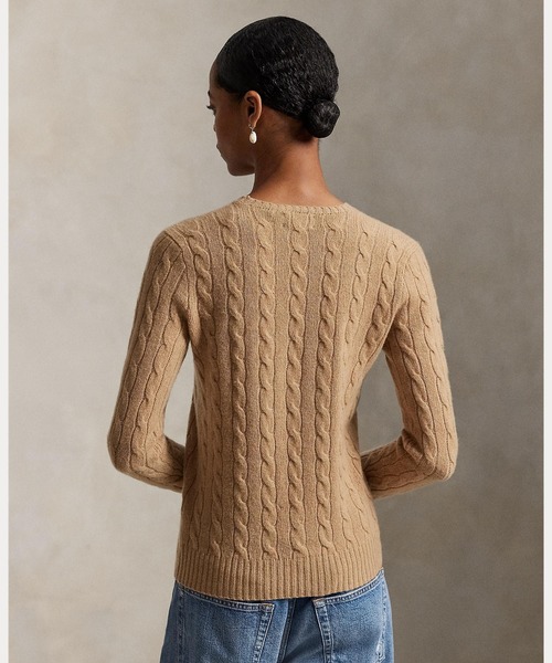 POLO RALPH LAUREN（ポロ ラルフ ローレン）の「ケーブルニット ウール