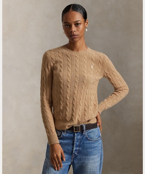 POLO RALPH LAUREN（ポロ ラルフ ローレン）の「ケーブルニット ウール