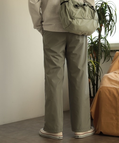 SENSE OF PLACE by URBAN RESEARCH（センスオブプレイスバイアーバンリサーチ）の「『セットアップ対応』サイドライントラックパンツ（その他パンツ・メンズ・ミント/ブラック・MEDIUM/LARGE）」の14枚目の写真