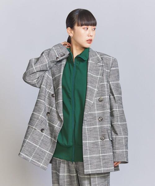 グレンチェックジャケット　ビューティーアンドユース BEAUTY&YOUTH UNITED ARROWS（ビューティーアンドユース