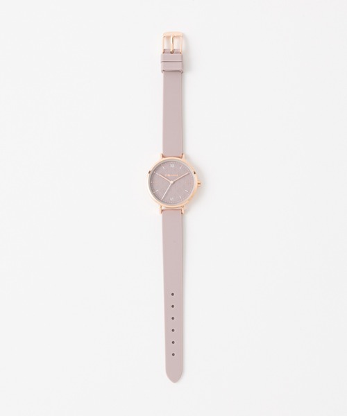 Daily russet（デイリー ラシット）の「マカロンカラー ラバーウォッチ（アナログ腕時計・レディース・ブラウン/ピンク/グリーン/ベージュ・FREE）」の11枚目の写真