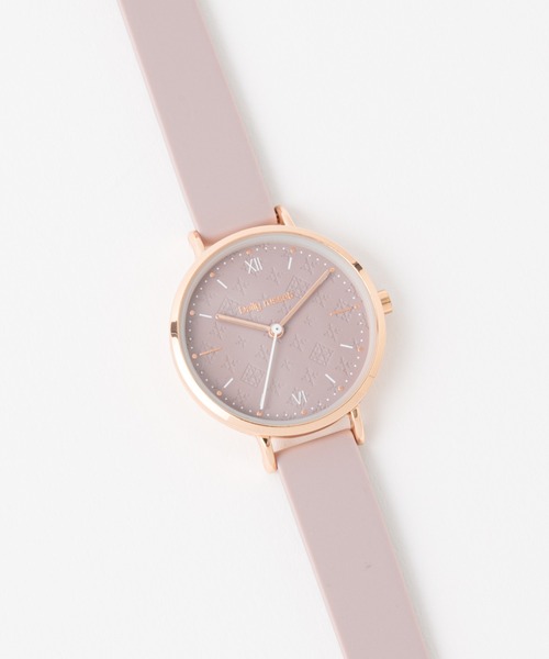 Daily russet（デイリー ラシット）の「マカロンカラー ラバーウォッチ（アナログ腕時計・レディース・ブラウン/ピンク/グリーン/ベージュ・FREE）」の12枚目の写真