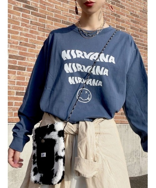 Lee(リー)の「【Lee】LEEボアミニポーチ(ショルダーバッグ・レディース・ブラック×ホワイト/ホワイト/ブラック・ONE SIZE)」の19枚目の写真