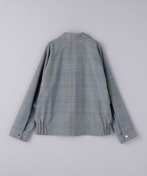 OVERCOAT(オーバーコート)の「<OVER COAT> ハウンドトゥース ブルゾン(ブルゾン・メンズ・ロイヤルブルー・2)」の2枚目の写真