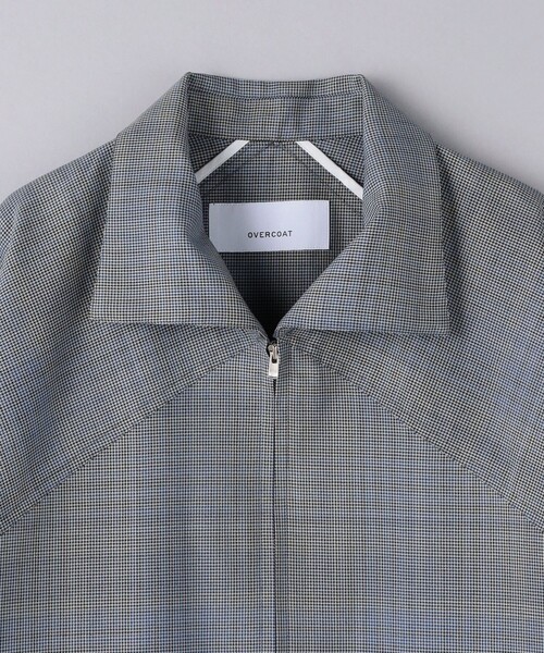 OVERCOAT(オーバーコート)の「<OVER COAT> ハウンドトゥース ブルゾン(ブルゾン・メンズ・ロイヤルブルー・2)」の3枚目の写真
