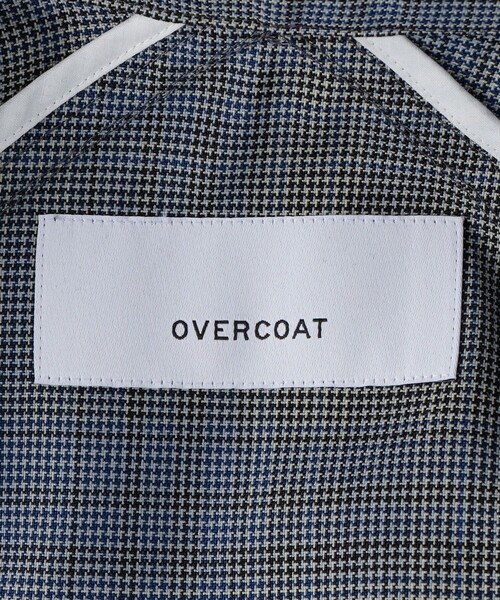 OVERCOAT(オーバーコート)の「<OVER COAT> ハウンドトゥース ブルゾン(ブルゾン・メンズ・ロイヤルブルー・2)」の10枚目の写真