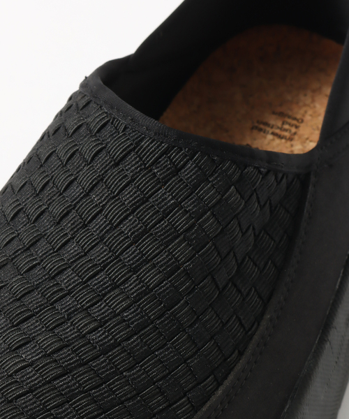 PG（ピージー）の「【PG / ピージー】 GARDEN WOVEN 231PG0022（スリッポン・メンズ・ブラック/ホワイト・43/42/41）」の9枚目の写真