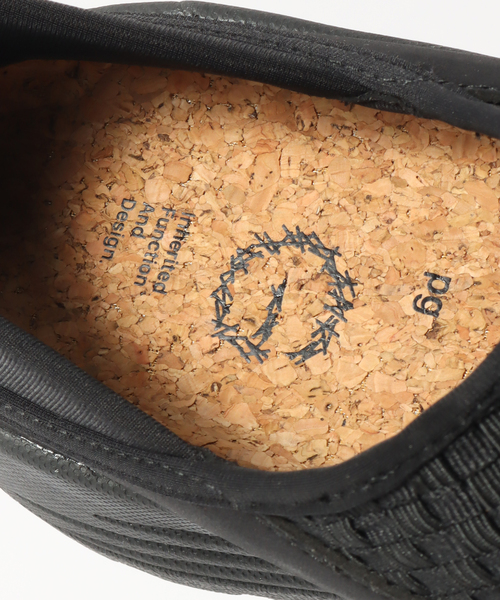 PG（ピージー）の「【PG / ピージー】 GARDEN WOVEN 231PG0022（スリッポン・メンズ・ブラック/ホワイト・43/42/41）」の11枚目の写真