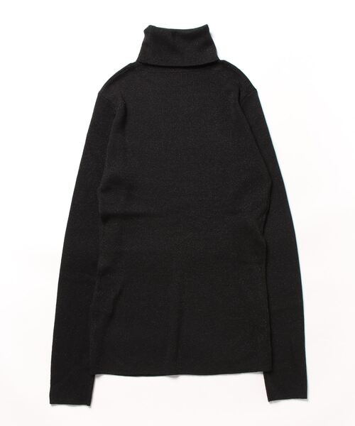 PICCIN(ピッチン)の「ラメタートル無地ニット(ニット/セーター・レディース・オフホワイト/ブラック/ベージュ/グリーン/イエロー/レッド・M)」の7枚目の写真