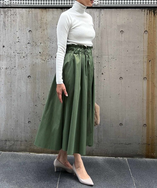 PICCIN(ピッチン)の「ラメタートル無地ニット(ニット/セーター・レディース・オフホワイト/ブラック/ベージュ/グリーン/イエロー/レッド・M)」の13枚目の写真