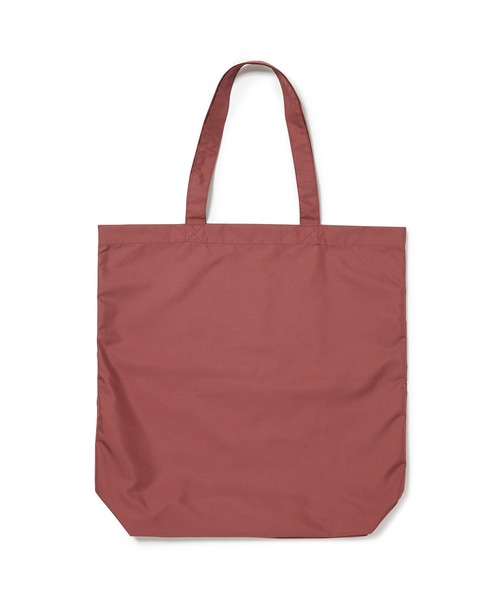 M TO R（ムウトアール）の「［BAG］M TO R ORIGINAL LOGO NYLON TOTE（トートバッグ・レディース・ワイン/ブラック・FREE）」の9枚目の写真