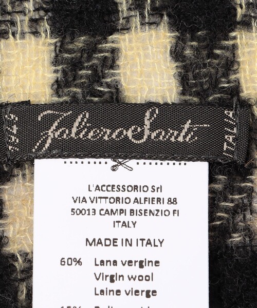 Faliero Sarti（ファリエロサルティ）の「Faliero Sarti PAOLONA ストール（ストール/ショール・レディース・ベージュ系その他・FREE）」の3枚目の写真
