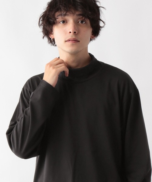 RAGEBLUE（レイジブルー）の「天竺/レイヤードタートルネック（Tシャツ/カットソー・メンズ・ダークブラウン/ブラック/ホワイト・LARGE/MEDIUM）」の2枚目の写真