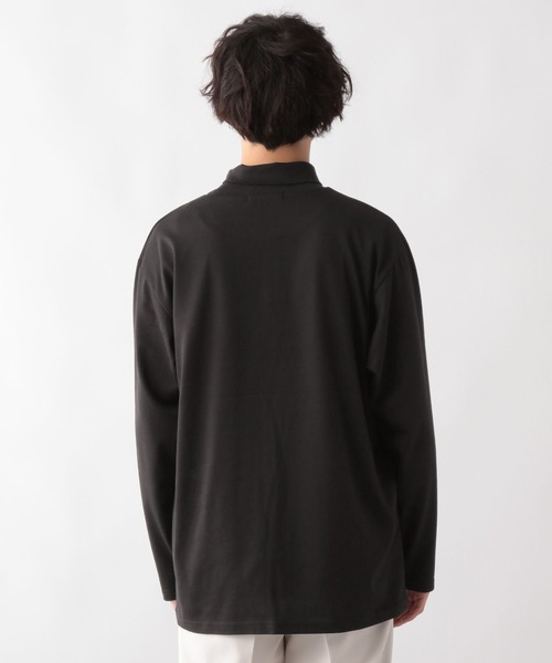 RAGEBLUE（レイジブルー）の「天竺/レイヤードタートルネック（Tシャツ/カットソー・メンズ・ダークブラウン/ブラック/ホワイト・LARGE/MEDIUM）」の11枚目の写真