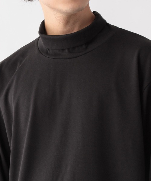 RAGEBLUE（レイジブルー）の「天竺/レイヤードタートルネック（Tシャツ/カットソー・メンズ・ダークブラウン/ブラック/ホワイト・LARGE/MEDIUM）」の12枚目の写真