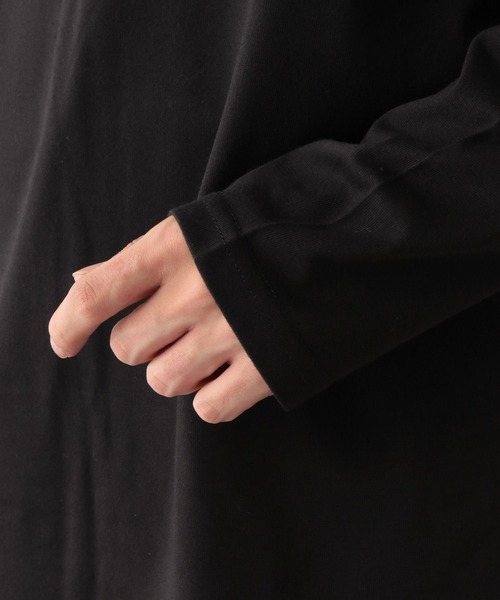 RAGEBLUE（レイジブルー）の「天竺/レイヤードタートルネック（Tシャツ/カットソー・メンズ・ダークブラウン/ブラック/ホワイト・LARGE/MEDIUM）」の14枚目の写真