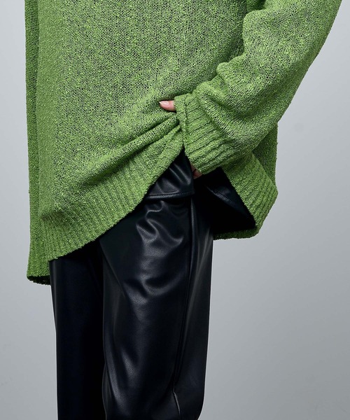 ENDER PRODUCTS（エンダープロダクツ）の「オーバーサイズロービングチャンキープルオーバーニット【ENDER PRODUCTS/エンダープロダクツ】（ニット/セーター・メンズ・アイボリー/グリーン/ブルー/ブラック・L/M）」の16枚目の写真