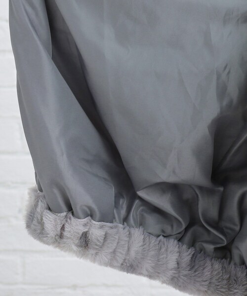 PINK-latte（ピンクラテ）の「◆アニマルエコファーブルゾン（ブルゾン・キッズ・ピンク/ブラック/アイボリー/ブラック系1・14/15 /16）」の10枚目の写真