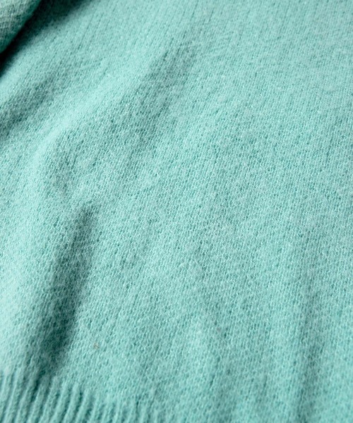 EMMA CLOTHES（エマクローズ）の「ルーズモヘアライクポロニット EMMA CLOTHES（ニット/セーター・メンズ・グレー/ブラック/ブルー/ベージュ・M/L）」の17枚目の写真