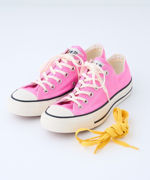 CONVERSE（コンバース）の「【CONVERS】ALL STAR BURNTCOLORS OX（スニーカー・レディース・ピンク/ブルー/ブラック・23.5cm/24.5cm）」の15枚目の写真