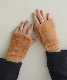 KATHARINE ROSS（キャサリンロス）の「【KATHARINE ROSS】WEB限定　エコファー×ニット ハンドウォーマー（手袋・レディース）」