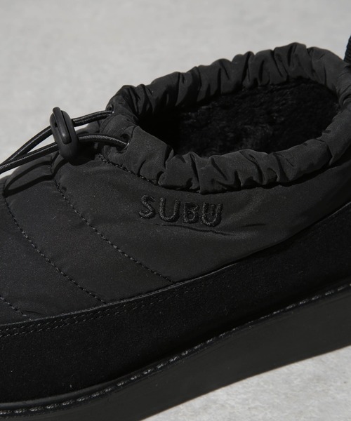 NANO universe（ナノユニバース）の「SUBU/SUBU KAMAN（ブーツ・レディース・ブラック・1/0/00）」の4枚目の写真