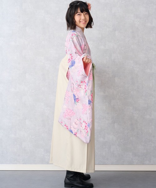 セール】【ZOZO限定】小学校卒業式 簡単着付け 袴セット