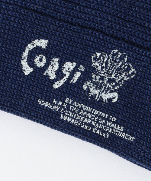 CORGI（コーギ）の「【CORGI / コーギー】マーセライズソックスNVY（ソックス/靴下・メンズ・ネイビー/ブラウン/チャコールグレー/ブラウン系その他・FREE）」の11枚目の写真