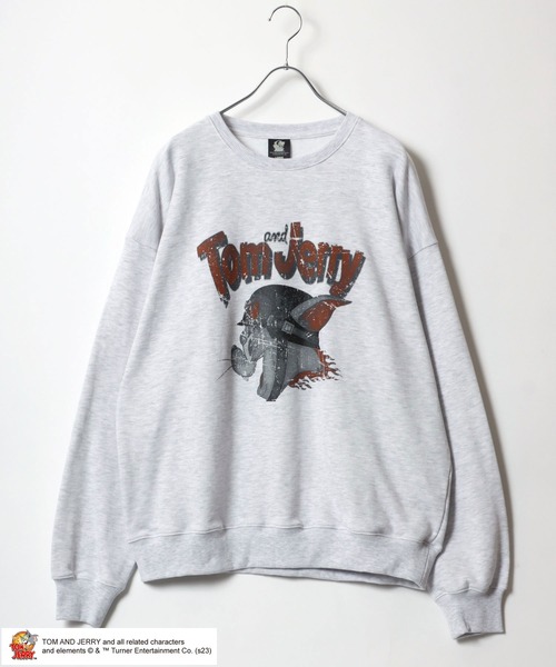 セール】2025AW Tom＆Jerry/トムとジェリー オーバーサイズ 裏起毛