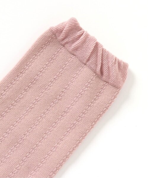 apres les cours(アプレレクール)の「天使&ハートモチーフレッグウォーマー(レッグウォーマー・キッズ・アイボリー/ブルー/ピンク/グレー・90)」の11枚目の写真