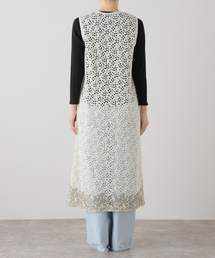 IENA（イエナ）の「ビーズエンブロイダリーワンピース