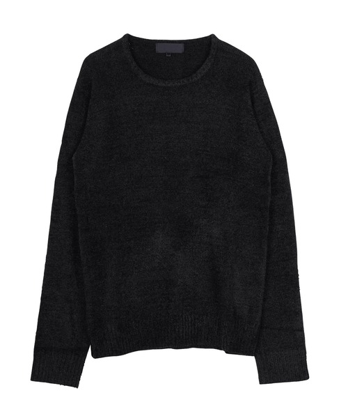 jiggys shop(ジギーズショップ)の「モールニットクルーネックセーター(ニット/セーター・メンズ・ブラックミックス/ブラック/ホワイト・LARGE/MEDIUM)」の6枚目の写真