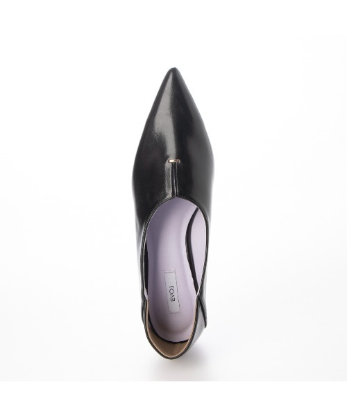 EVOL（イーボル）の「一部WEB限定カラー【EVOL】ソフトVカット2cmヒールパンプス IW5276（パンプス・レディース・ブラック/ピンクベージュ/アイボリー/シルバー・22.0cm/24.5cm/25.0cm/22.5cm/23.0cm/23.5cm/24.0cm）」の8枚目の写真