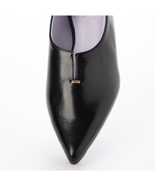 EVOL（イーボル）の「一部WEB限定カラー【EVOL】ソフトVカット2cmヒールパンプス IW5276（パンプス・レディース・ブラック/ピンクベージュ/アイボリー/シルバー・22.0cm/24.5cm/25.0cm/22.5cm/23.0cm/23.5cm/24.0cm）」の9枚目の写真