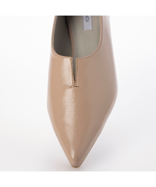 EVOL（イーボル）の「一部WEB限定カラー【EVOL】ソフトVカット2cmヒールパンプス IW5276（パンプス・レディース・ブラック/ピンクベージュ/アイボリー/シルバー・22.0cm/24.5cm/25.0cm/22.5cm/23.0cm/23.5cm/24.0cm）」の21枚目の写真