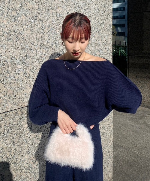 ニット セーター Crescent moon knit レディース セール】Crescent moon knit（ニット/セーター）｜AMAIL