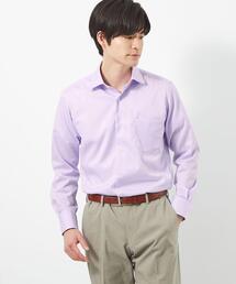 green label relaxing | コットン ナローストライプ スリム ショートワイド ドレスシャツ -イージーアイロン-(シャツ/ブラウス)