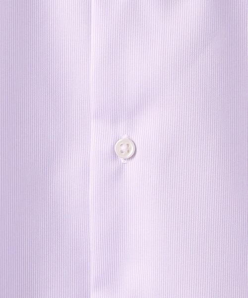 green label relaxing（グリーンレーベルリラクシング）の「コットン ナローストライプ スリム ショートワイド ドレスシャツ -イージーアイロン-（シャツ/ブラウス・メンズ・イエロー/ネイビー/ライラック・42cm/39cm/43cm/40cm/41cm/37cm/38cm）」の21枚目の写真