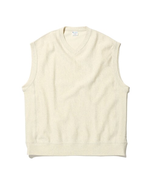 Champion(チャンピオン)の「Champion × BEAMS / 別注 リバースウィーブ ベスト(ベスト・メンズ・ブラック系その他4/オフホワイト・MEDIUM/LARGE/X-LARGE)」の22枚目の写真